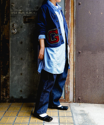Letter Sweat Cardigan(LADIES)