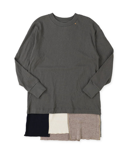 Knit-docking Long Sleeve Mini Dress(LADIES)