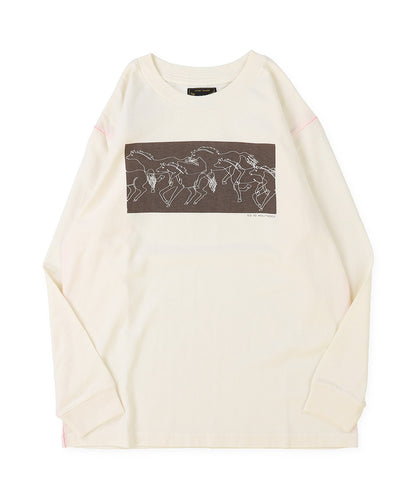 HORSIE Long Sleeve Tee(LADIES)