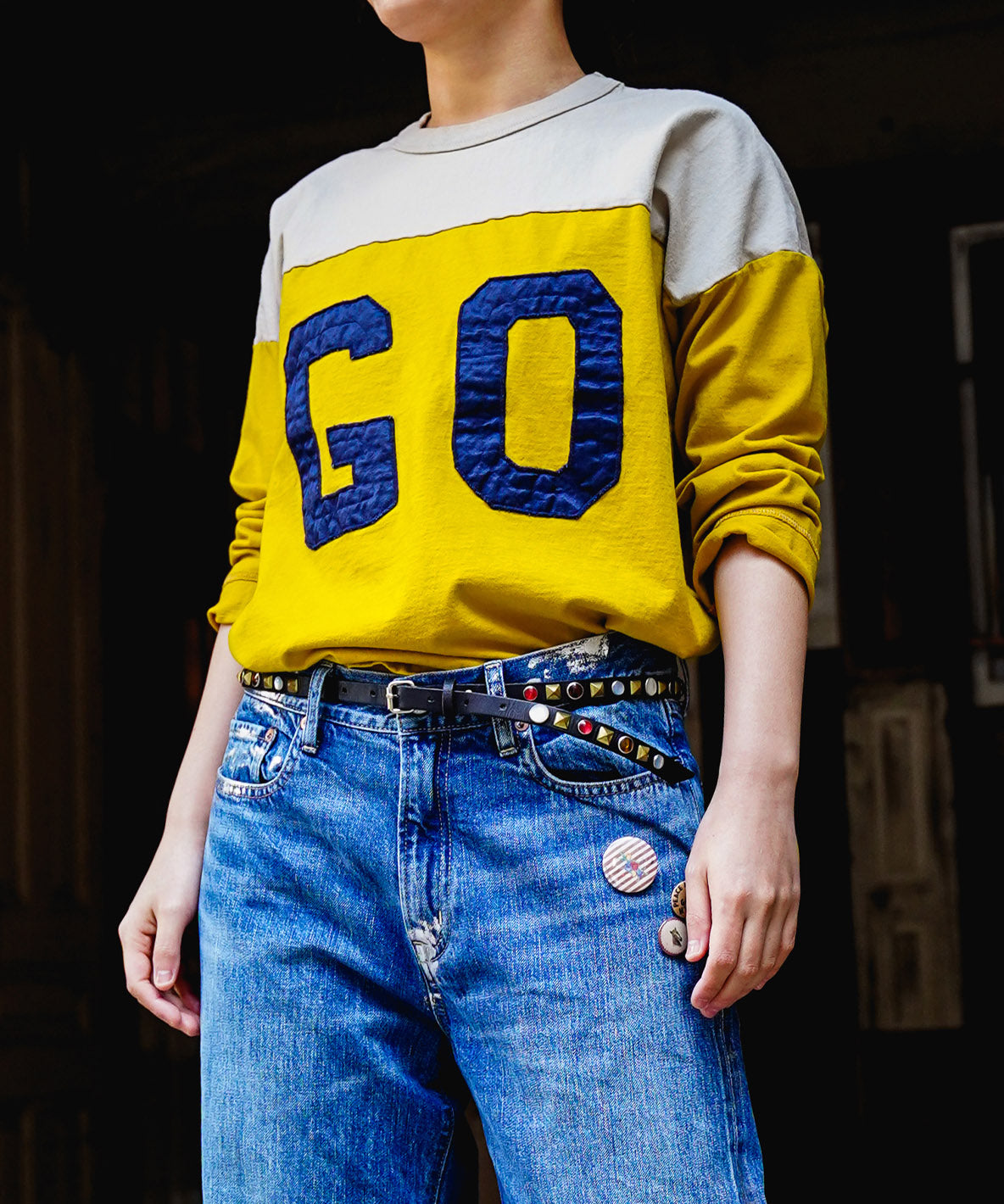GO Football Long Sleeve Tee(LADIES)