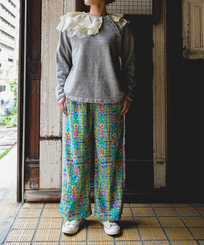 Vintage Fleece Assymetry Sweatshirt(LADIES)