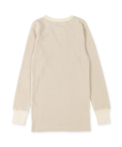 Glitter Waffle Long Sleeve Tee(LADIES)