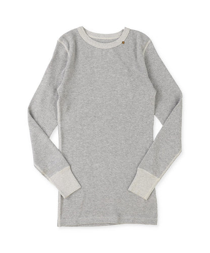 Glitter Waffle Long Sleeve Tee(LADIES)