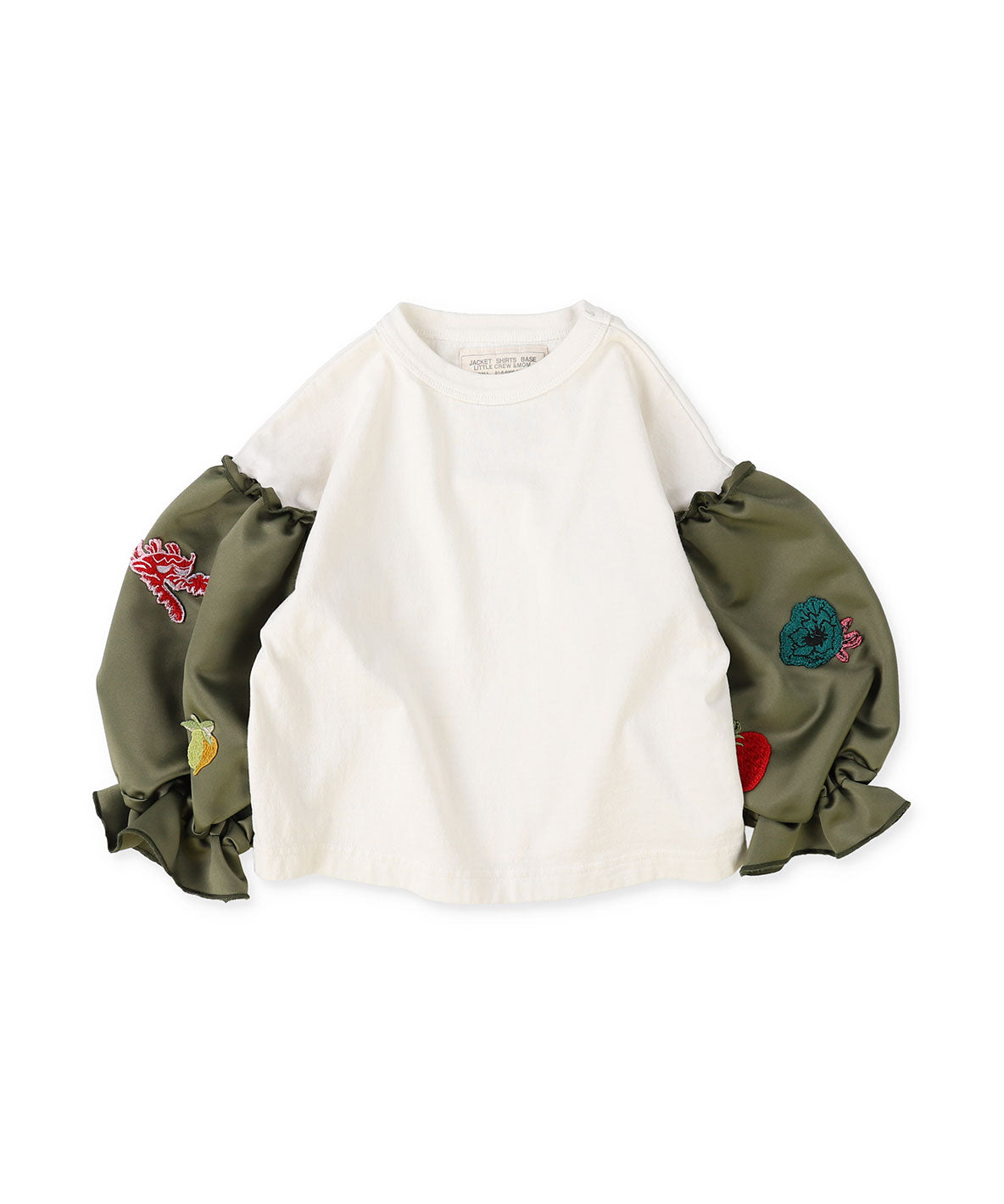 Puffed-sleeve Tee