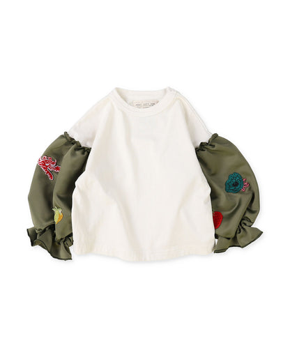 Puffed-sleeve Tee