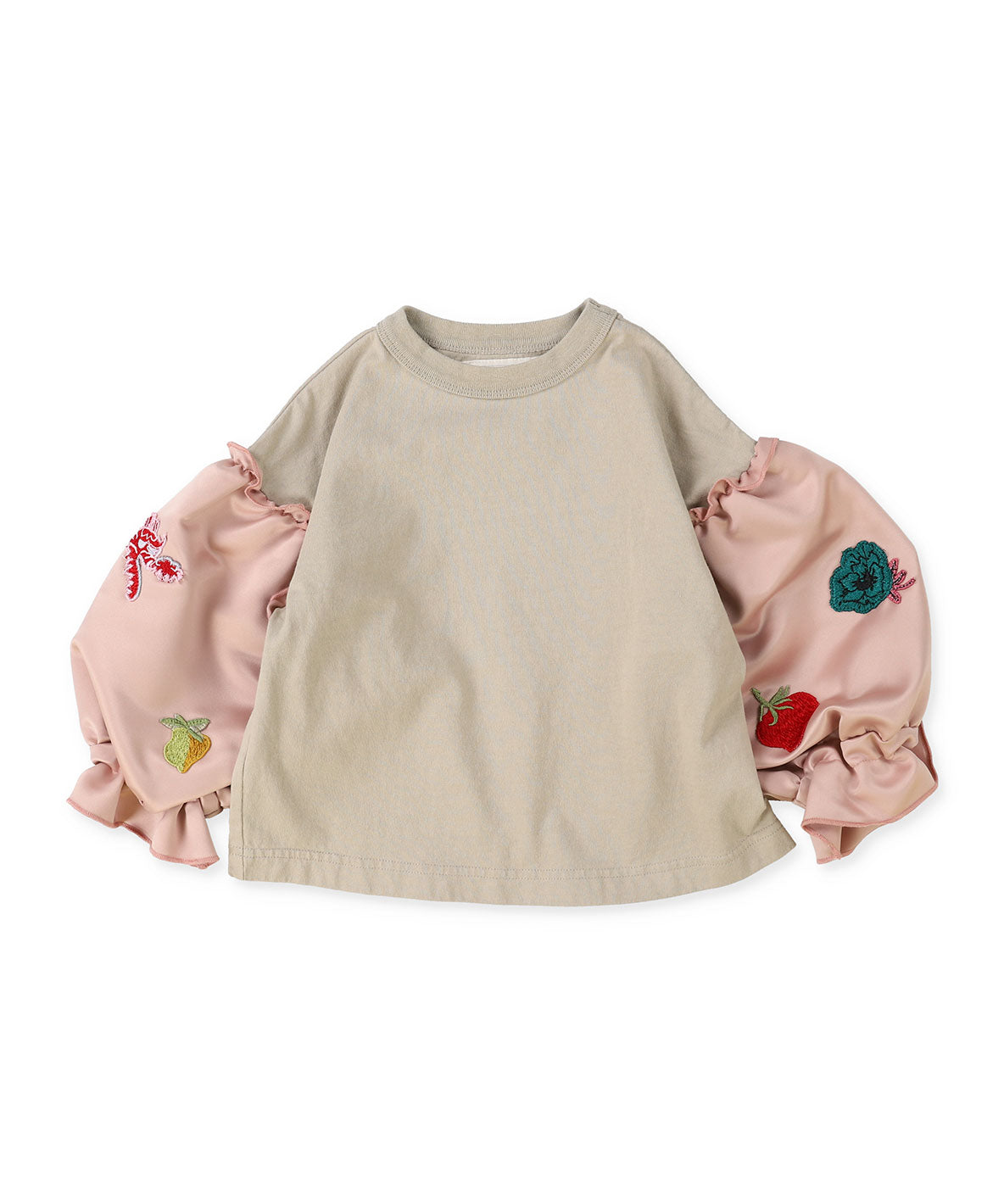 Puffed-sleeve Tee