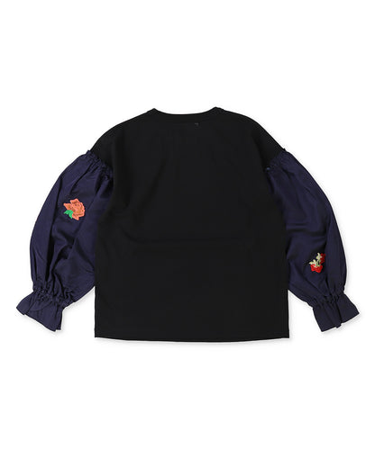 Puffed-sleeve Tee(LADIES)