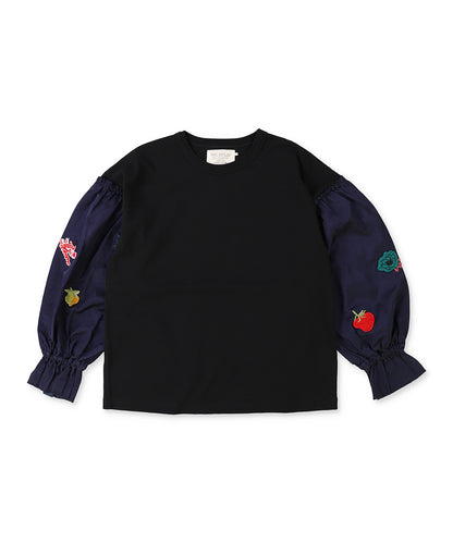 Puffed-sleeve Tee(LADIES)