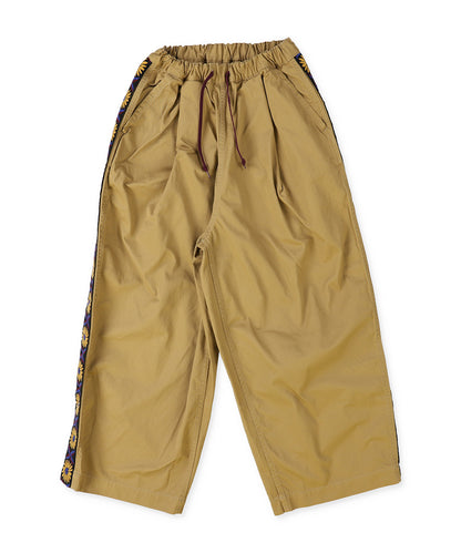 Compact Chino Tuck Easy Pants(LADIES)