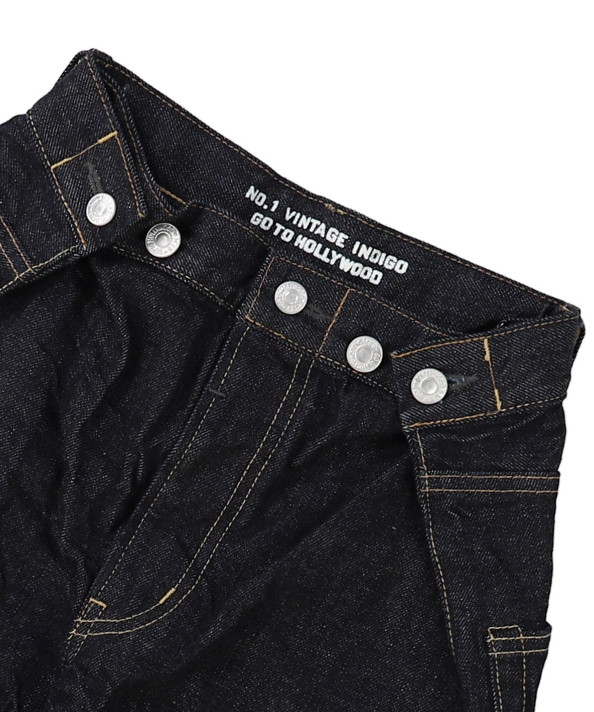Denim Wrapped Pants