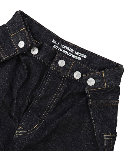 Denim Wrapped Pants
