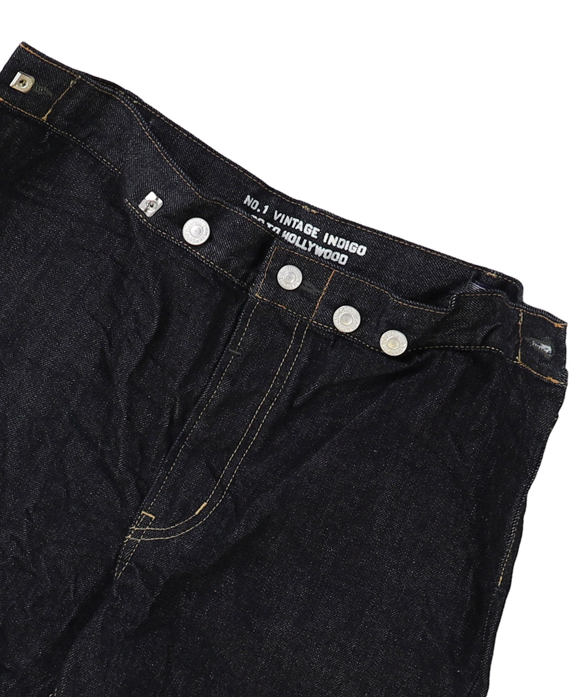 Denim Wrapped Pants