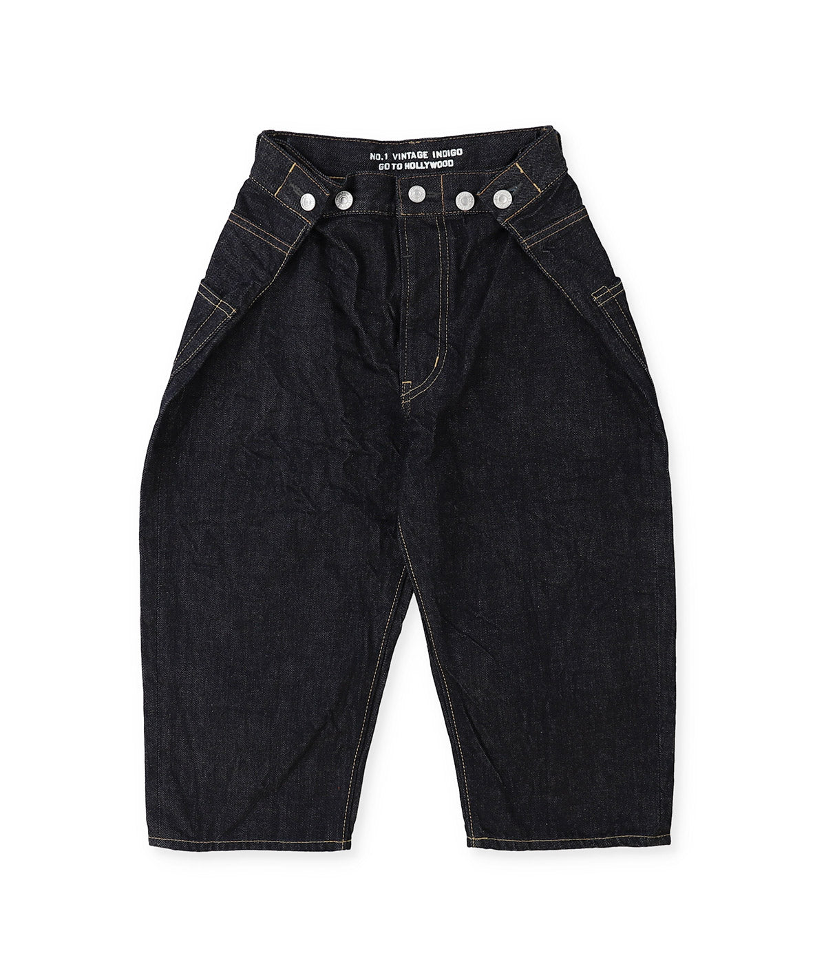 Denim Wrapped Pants