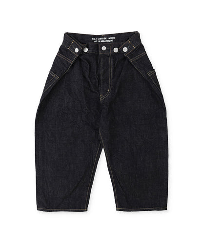 Denim Wrapped Pants