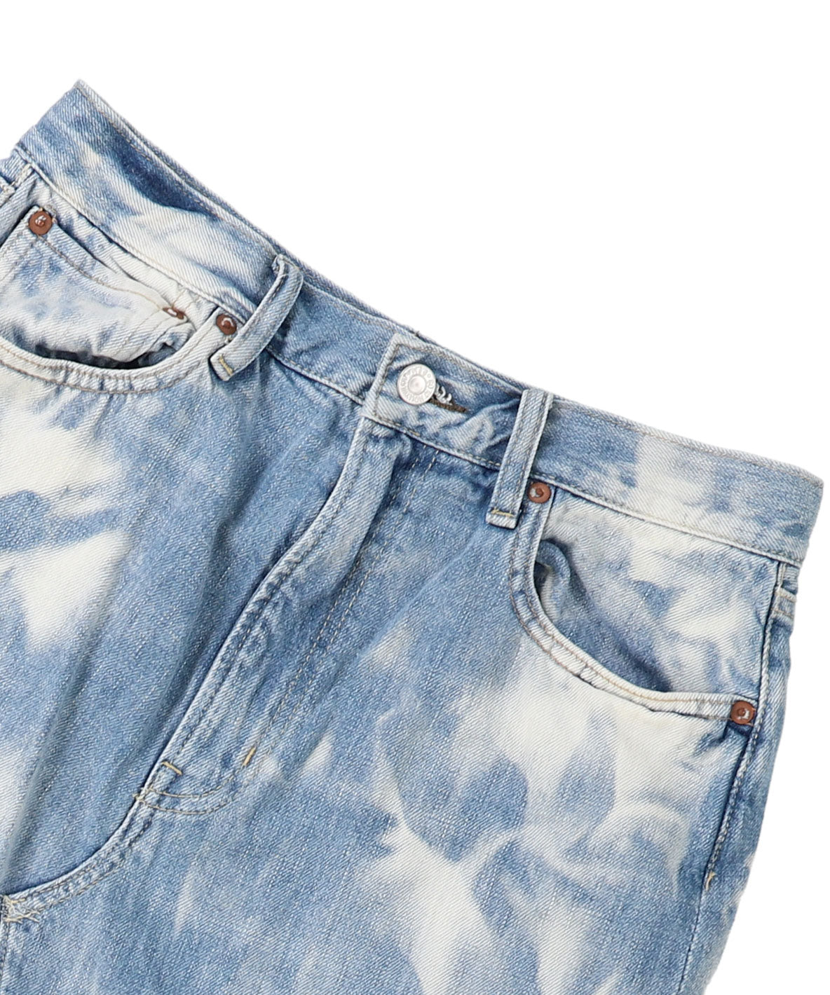 Denim Shiny Lacy Skirt(LADIES)