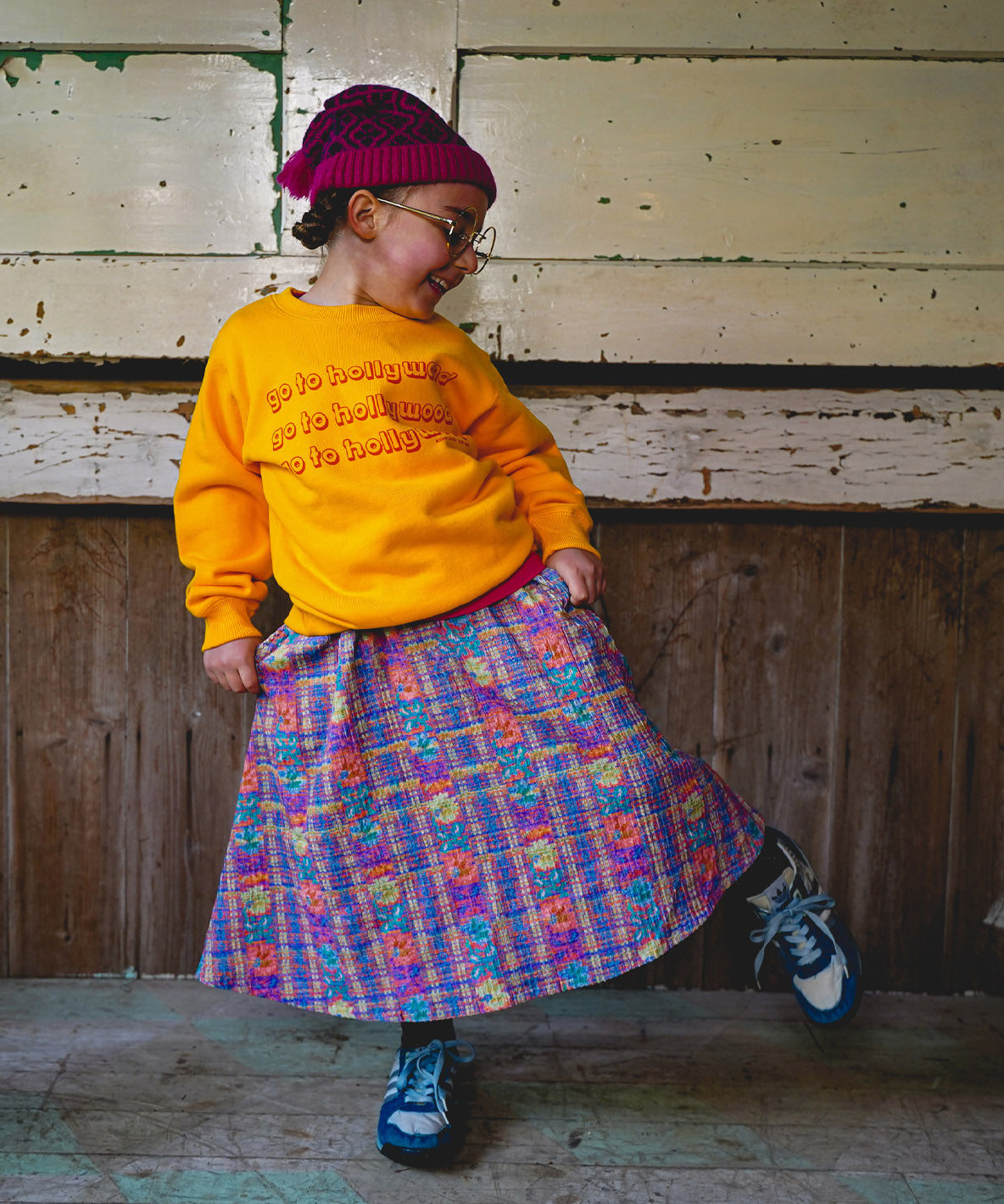 Corduroy Easy Skirt