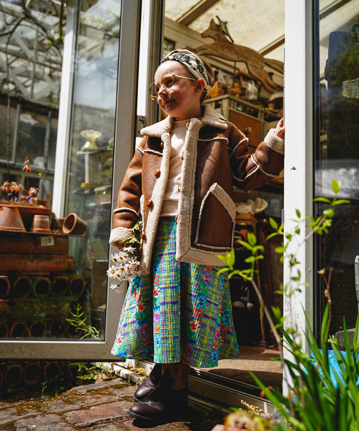 Corduroy Easy Skirt