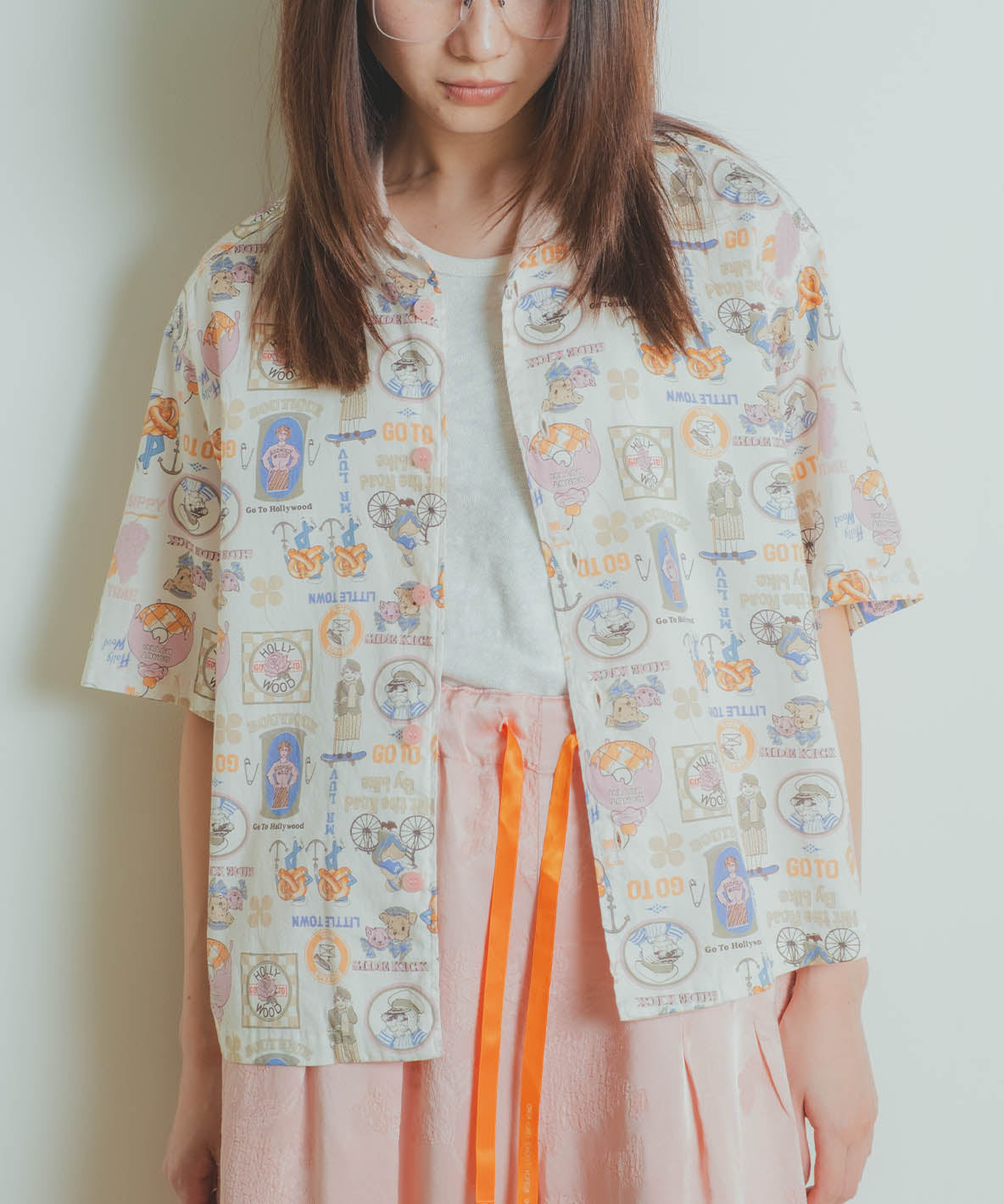 Satin Shirt(LADIES)