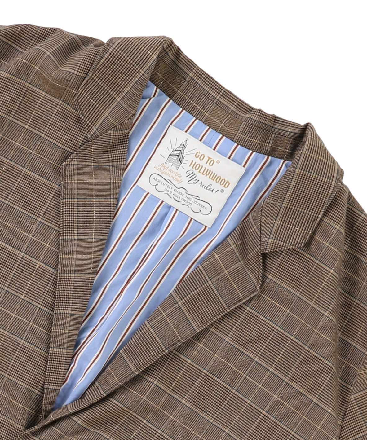 Sparkle Glencheck Jacket(LADIES)