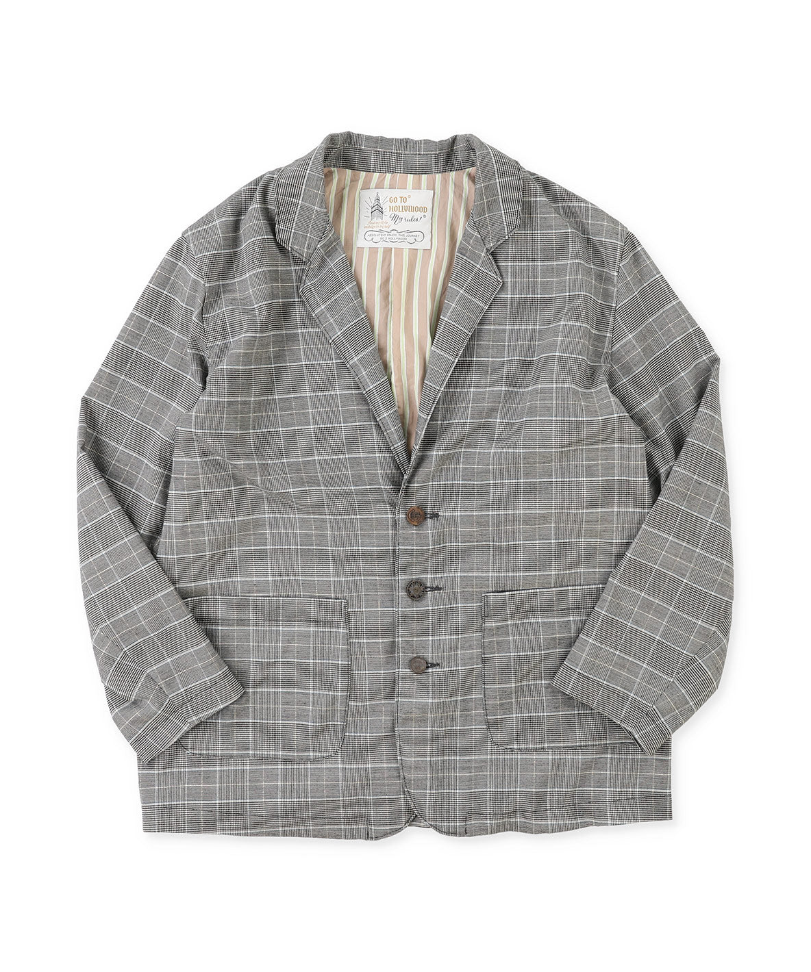 Sparkle Glencheck Jacket(LADIES)