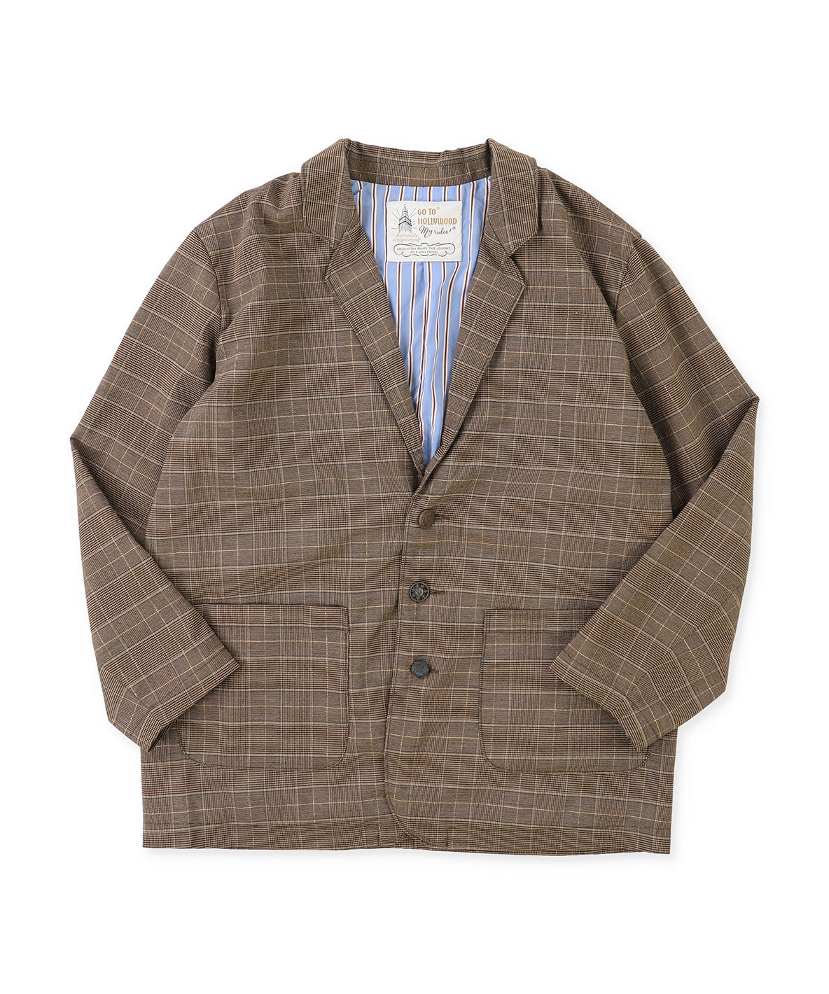 Sparkle Glencheck Jacket(LADIES)
