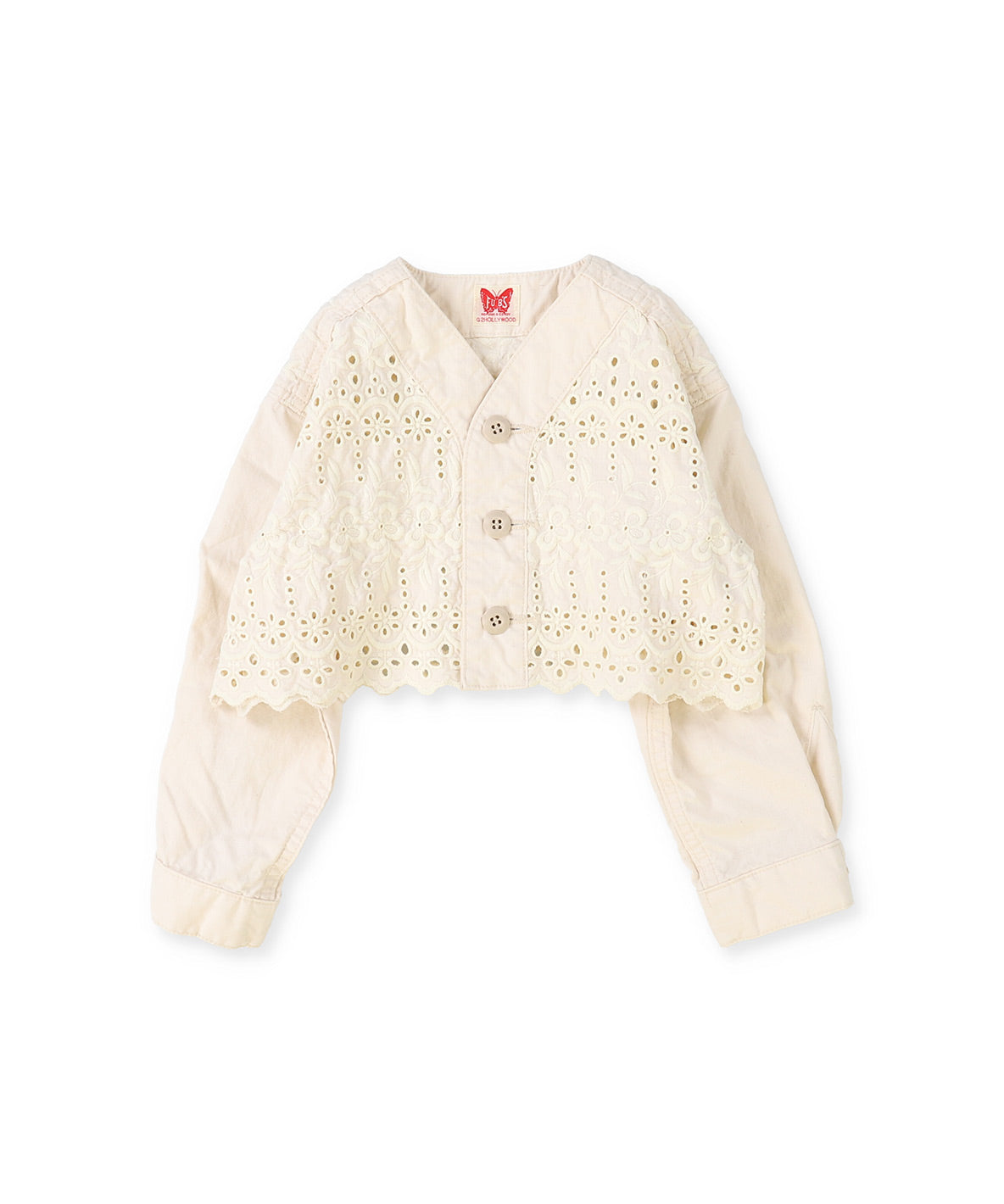 Cutwork Fatigue Short Jacket