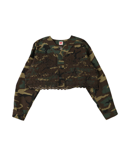 Cutwork Fatigue Short Jacket (LADIES)