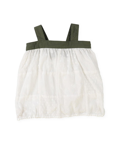 Cutwork Craftman Ballooned Tanktop
