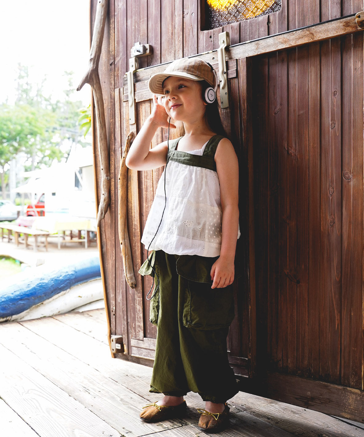 Cutwork Craftman Ballooned Tanktop