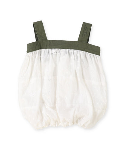 Cutwork Craftman Ballooned Tanktop