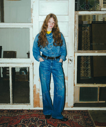 Work Denim Coverall(LADIES)