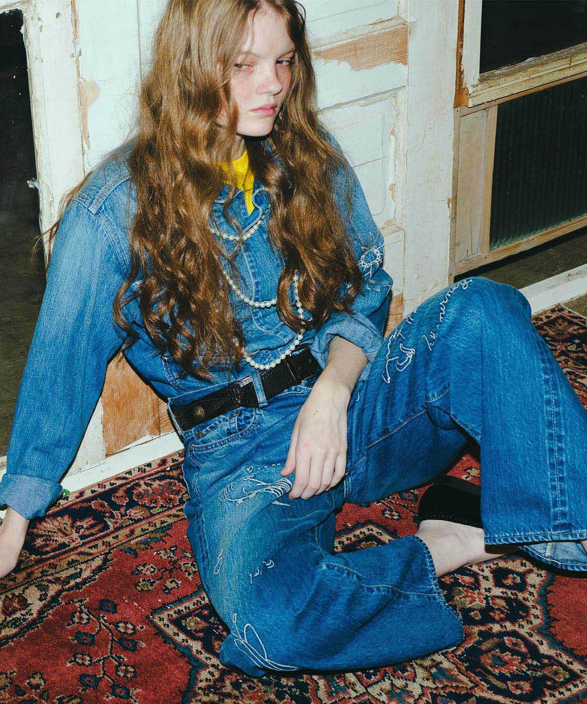 Work Denim Coverall(LADIES)