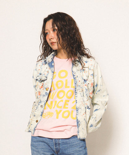 Work Denim Damaged Coverall(LADIES)