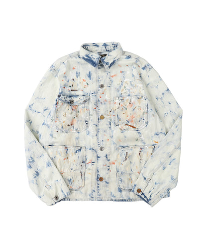 Work Denim Damaged Coverall(MENS)