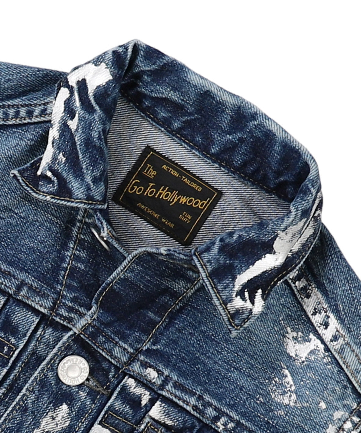 Glitter Denim Jacket