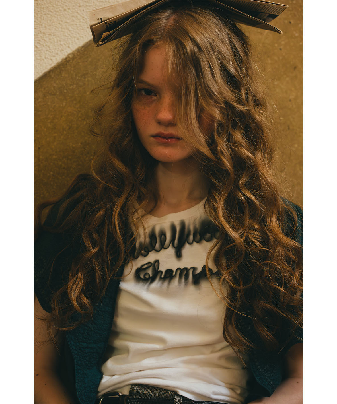Embroidered Tee(LADIES)