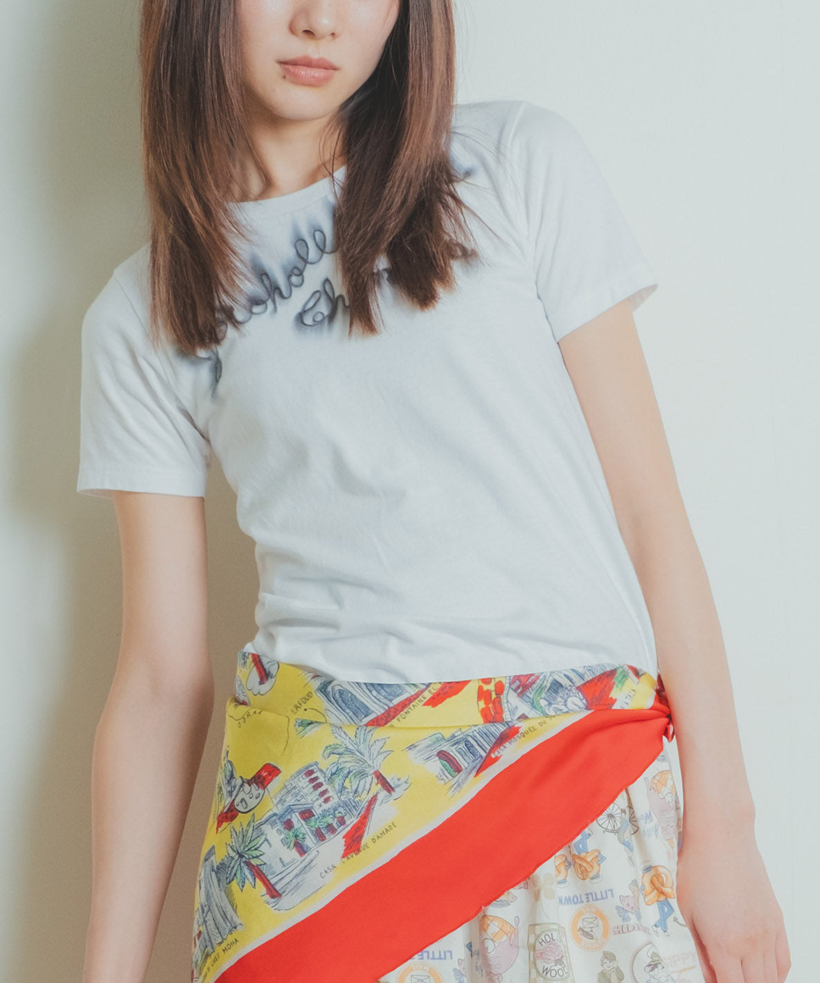 Embroidered Tee(LADIES)