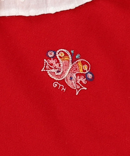 Pique Ruffled Polo Shirt(LADIES)