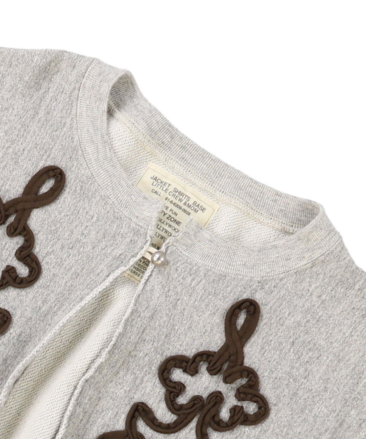 Remake Folklore Sweat Cardigan(LADIES)