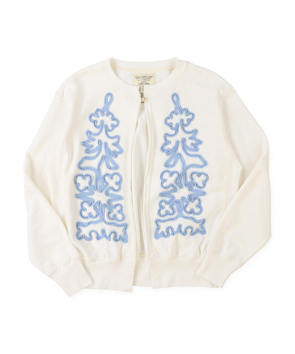 Remake Folklore Sweat Cardigan(LADIES)
