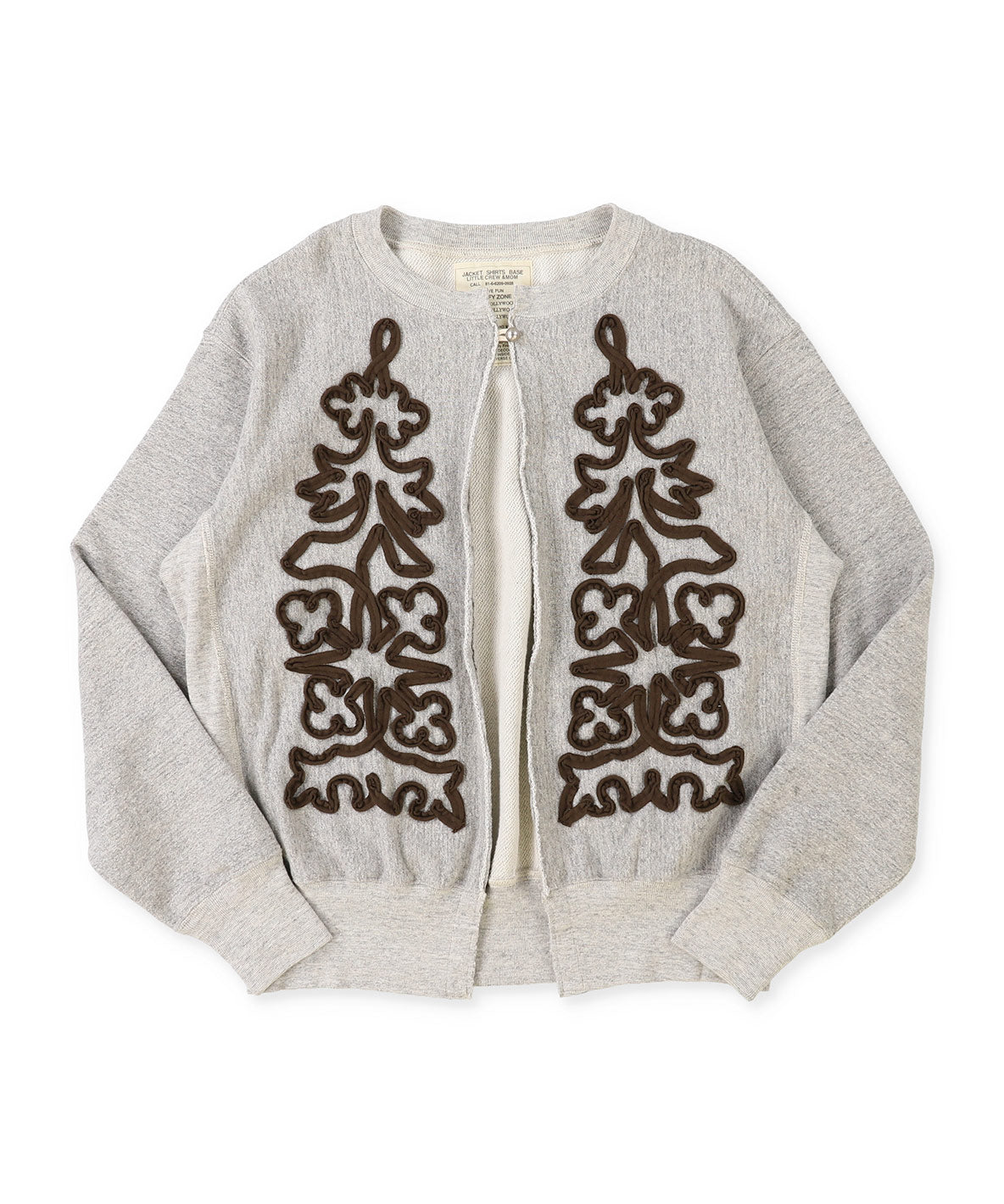 Remake Folklore Sweat Cardigan(LADIES)