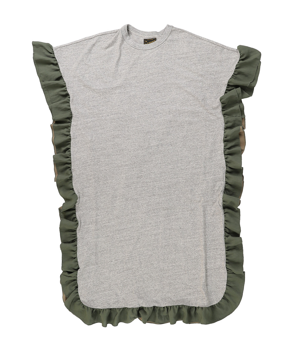 Cotton Jersey Ruffled Dress(LADIES)