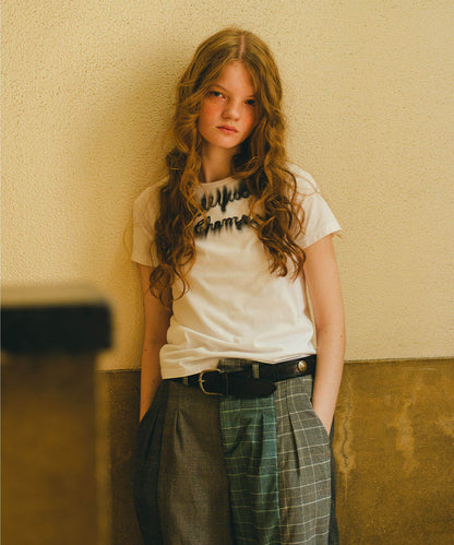 Sparkle Glencheck Pants(LADIES)