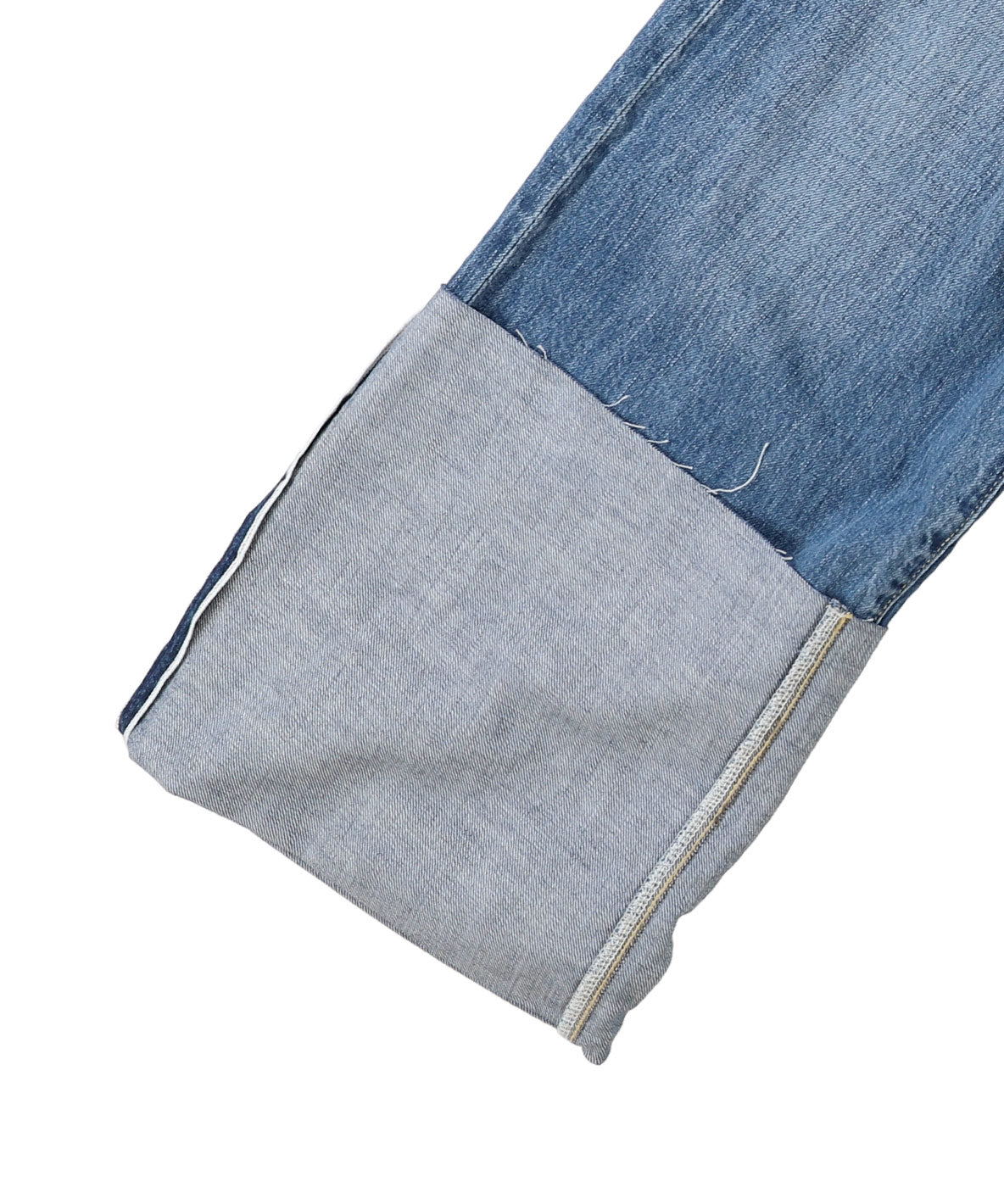 Denim Rolled-up Pants(LADIES)