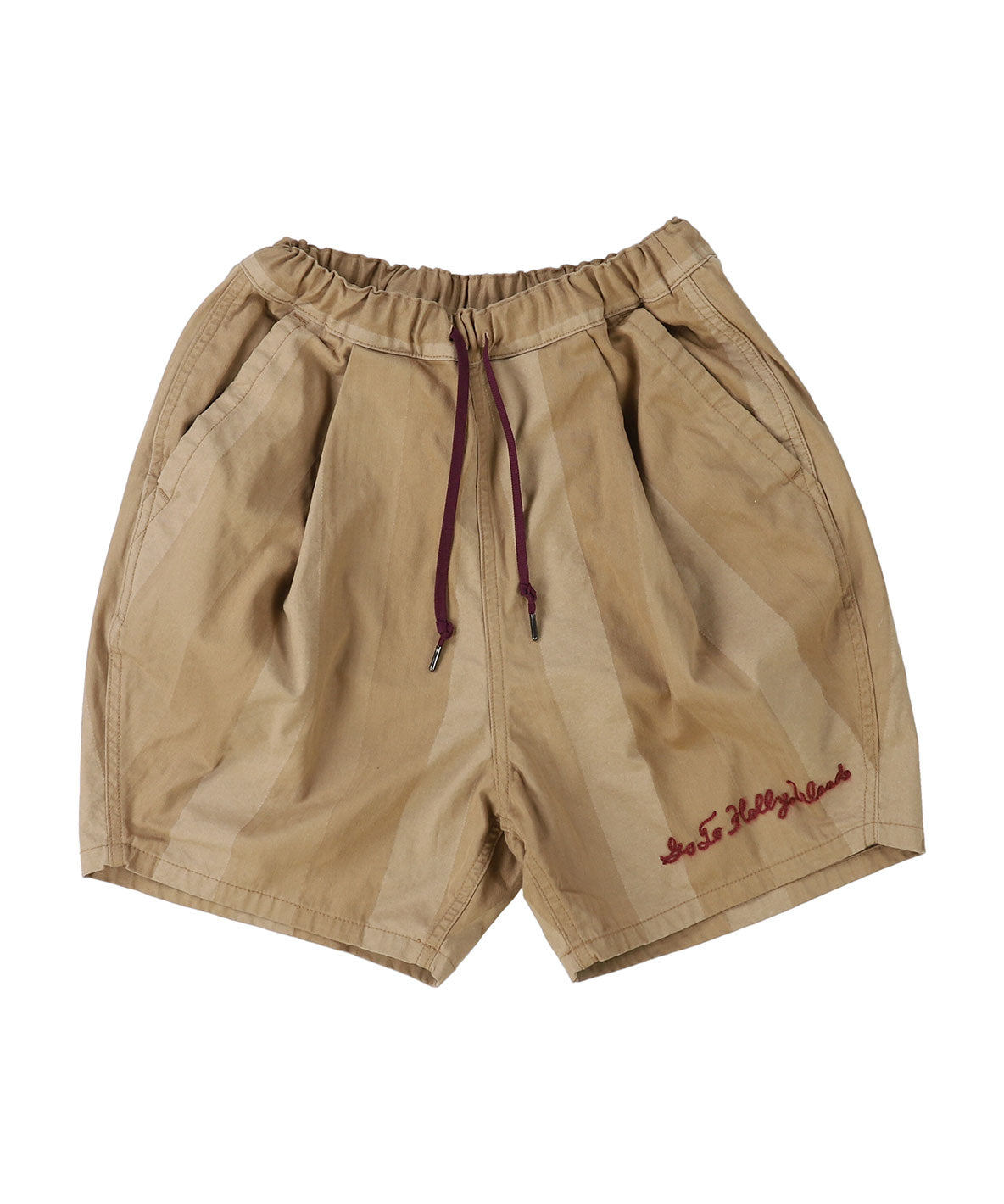 Striped Chino Shorts(LADIES)