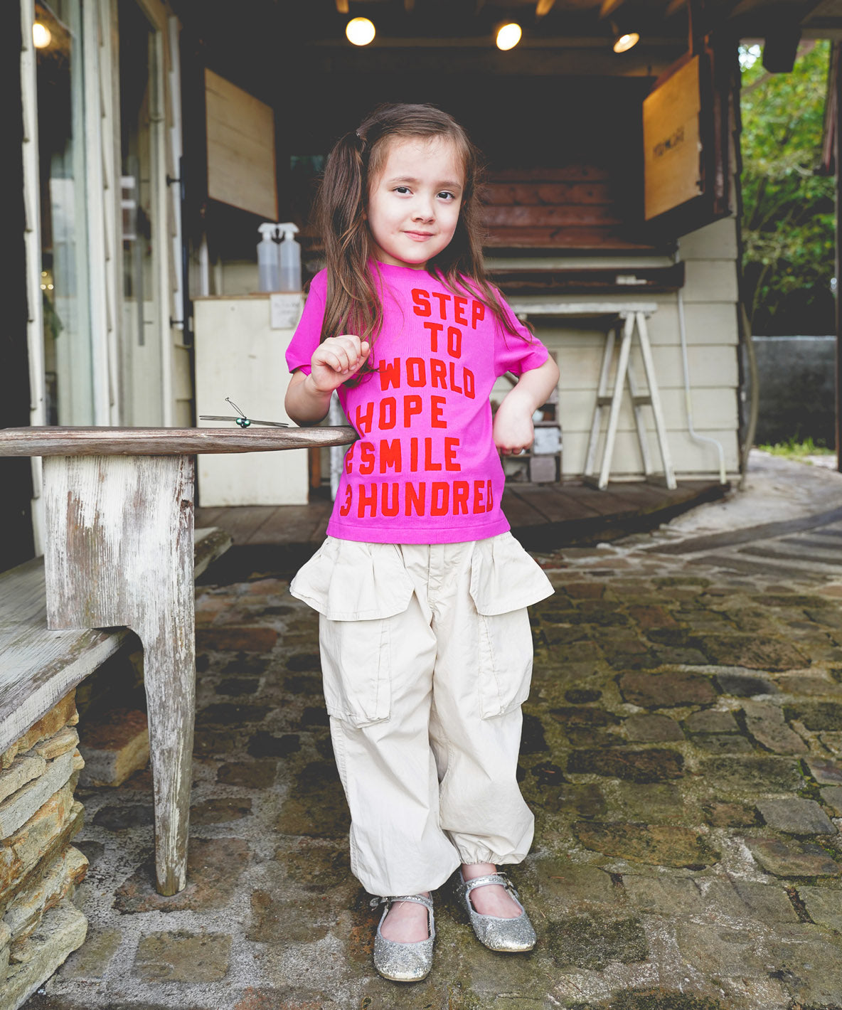 Ruffled Flap Pocket Weather Cloth Pants
