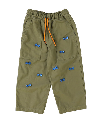 Backsatin Many Ribbon Pants