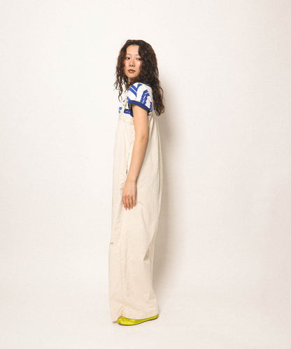 Chino Scribble Suspender Pants(LADIES)