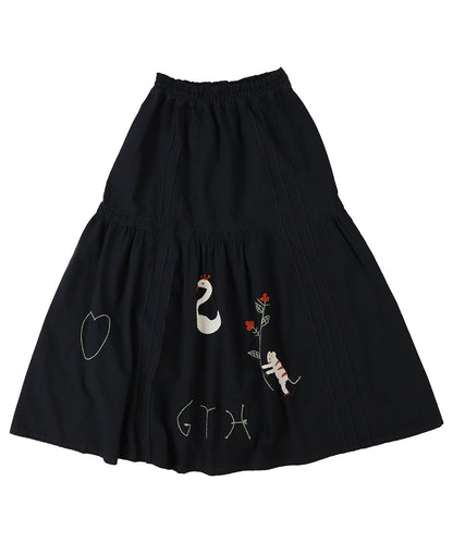 Dungaree Switched Design Skirt (LADIES)