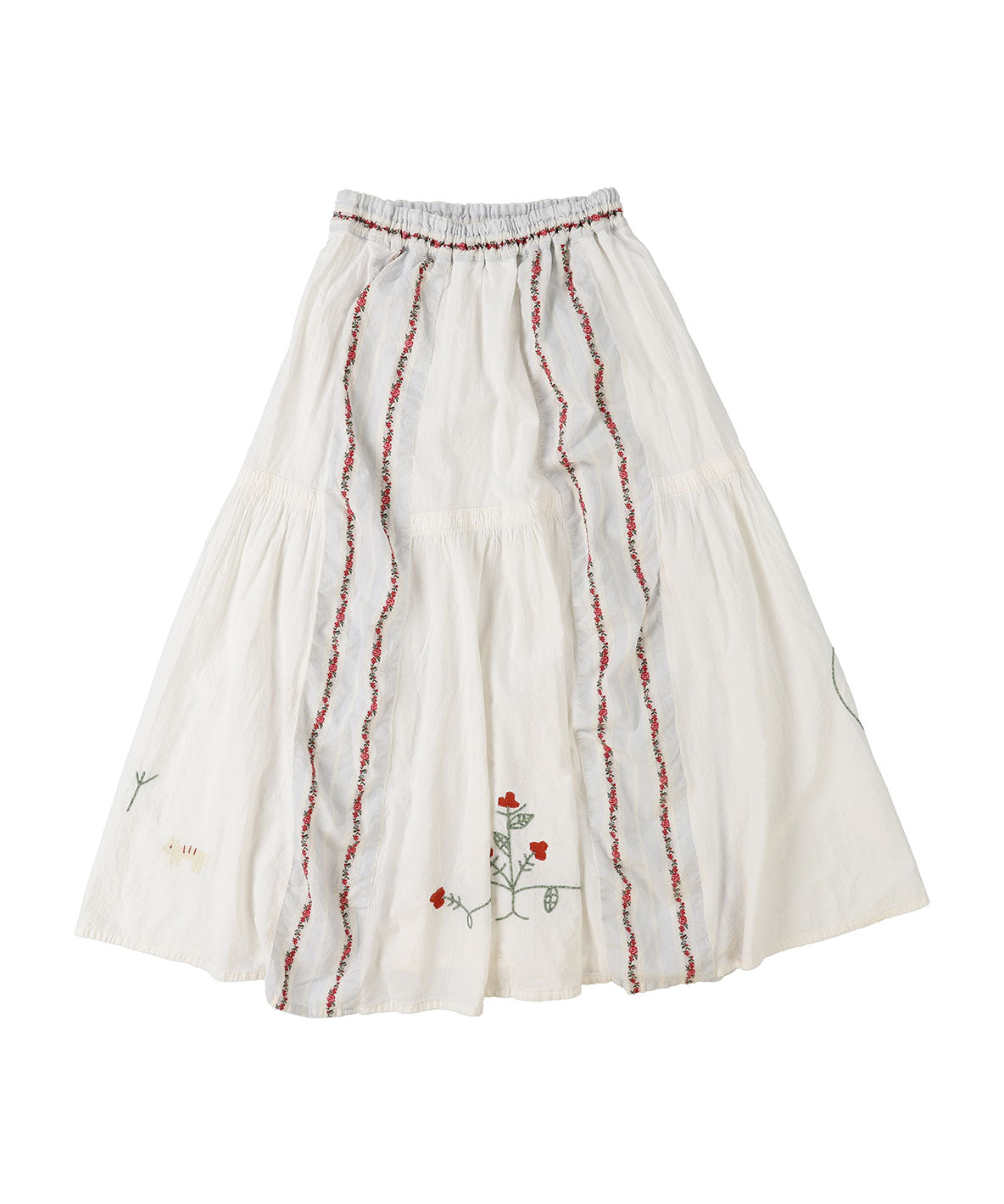 Sheeting Switched Design Skirt (LADIES)